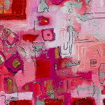 Marnie’s Red Abstract