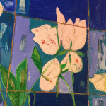 Sweet Peas by the Fence